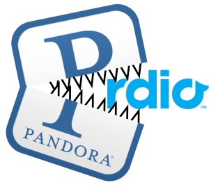pandora rdio