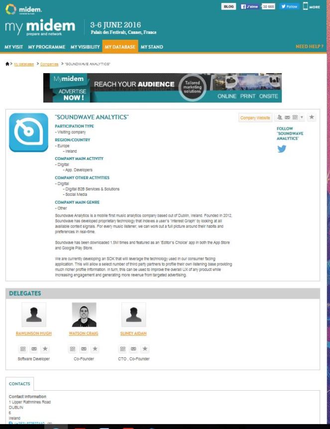 Database - Soundwave