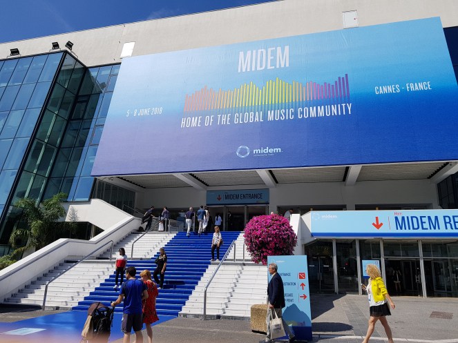 midem 2018 entrance